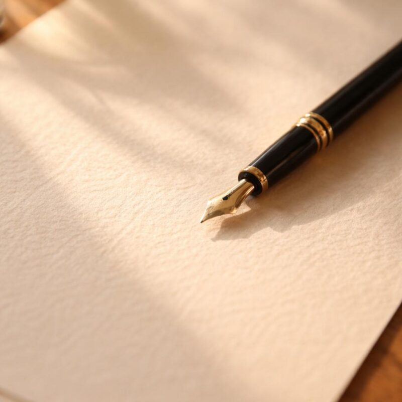 Encargar carta personalizada escrita con pluma